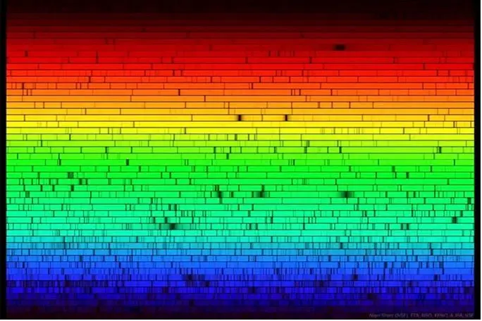 عکس جذاب ناسا از رنگ‌های گمشده خورشید