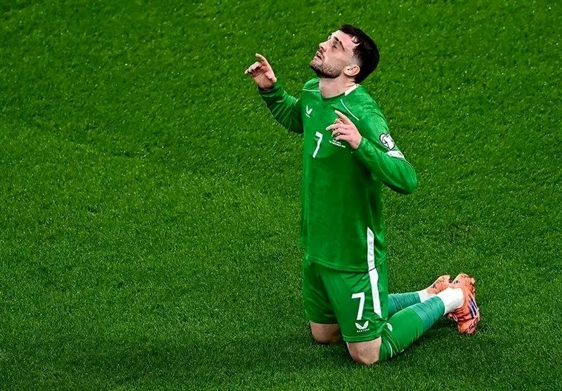 3 روز، 5 گل، یک قهرمان: سقوط ایرلند در پلی‌آف جام جهانی!