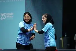 پیروزی شگفت‌انگیز زنان پینگ‌پنگ ایران: عبور از مرحله گروهی به سوی مدال