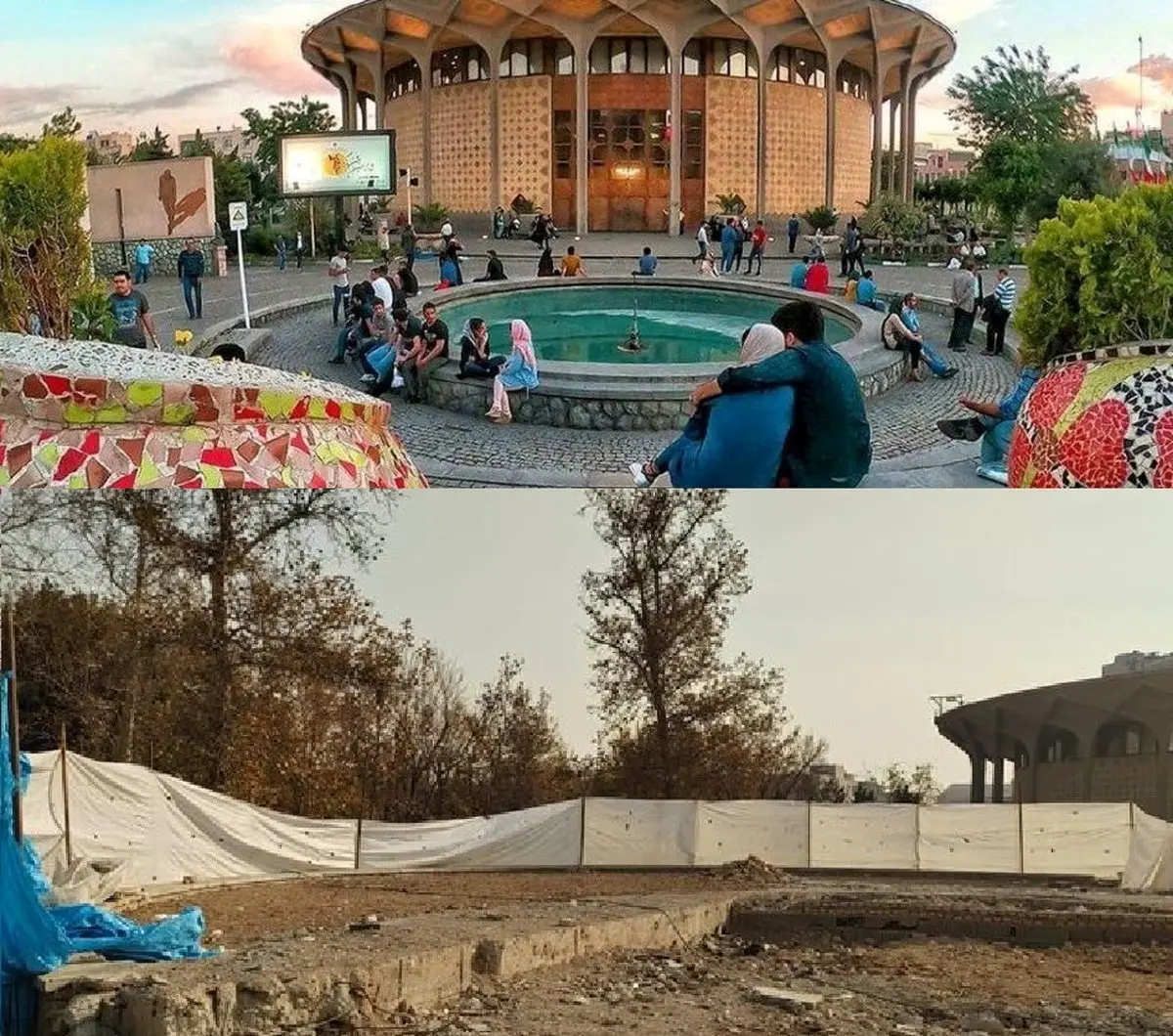 زاکانی این قسمت از تهران را با خاک یکسان کرد