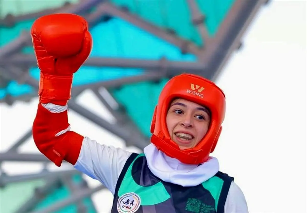 فرشته حسن‌زاده، تاریخ‌ساز ورزش ایران در بازی‌های اسلامی؛ صعود به فینال موی‌تای با شگفتی!