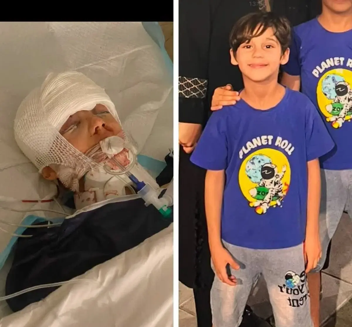 برای فرزند معاون رئیس‌جمهوری دعا کنید