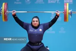 زنان وزنه‌بردار ایران، چهارمین طلای تاریخ را در آستانه تاریخ‌سازی گرفتند!