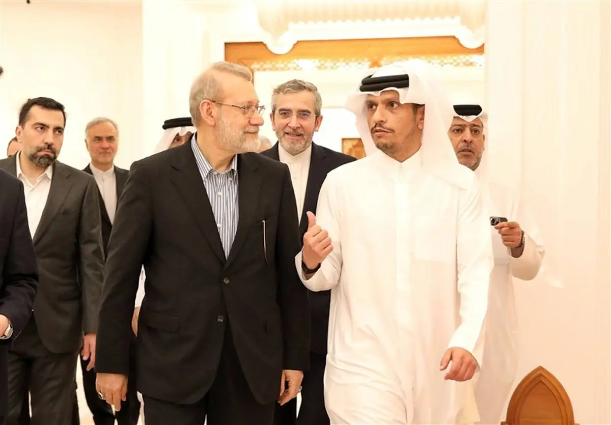 پشت پرده سفر جنجالی لاریجانی به دوحه: ایران چه پیامی برای قطر داشت؟