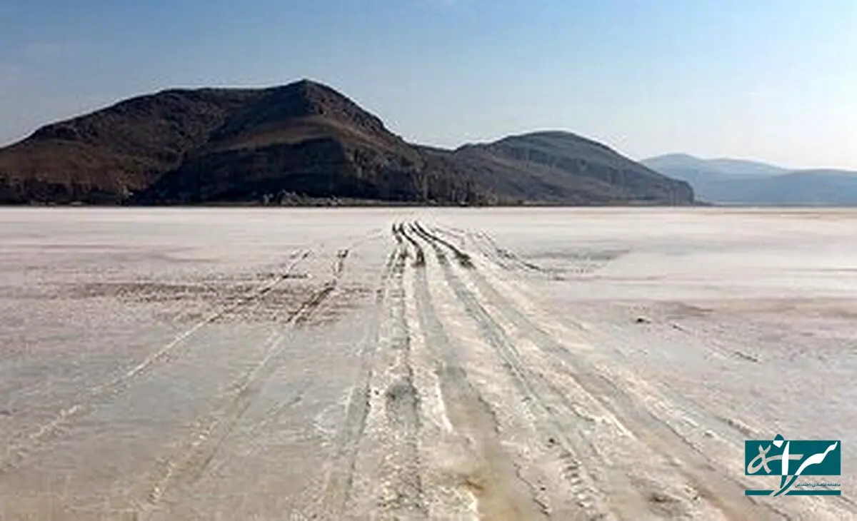دیاچه ارومیه به کویر تبدیل شد