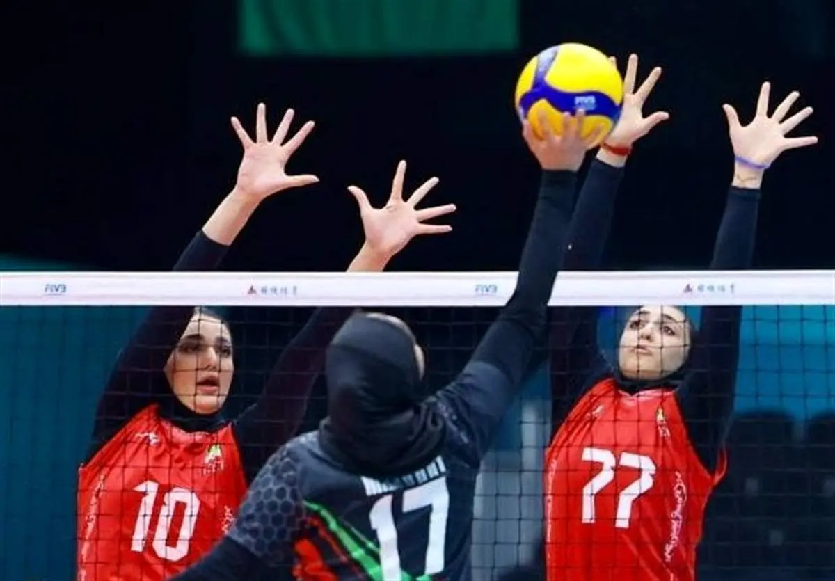 اولین پیروزی والیبال زنان ایران در ریاض؛ شوک به میزبان در بازی‌های اسلامی!