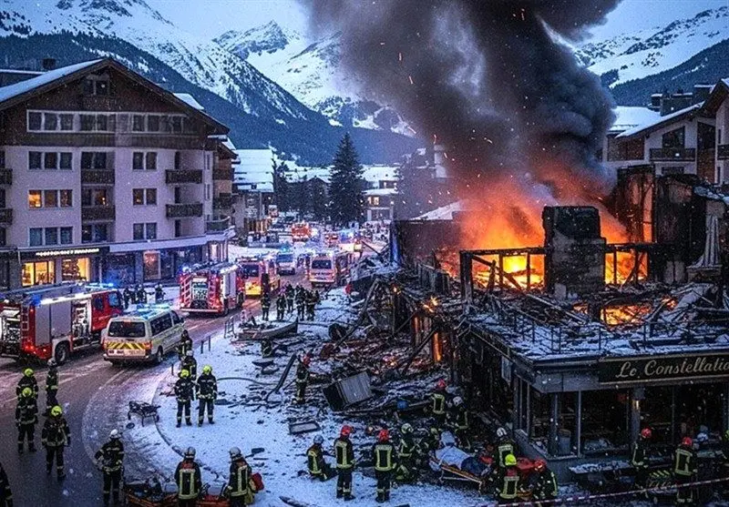 جشن سال نو عزا شد! /  ۴۰ نفر زنده زنده سوختند