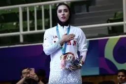 صعود تک نفره صادقی: طلای سوم ایران در بازی‌های اسلامی طوفانی شد