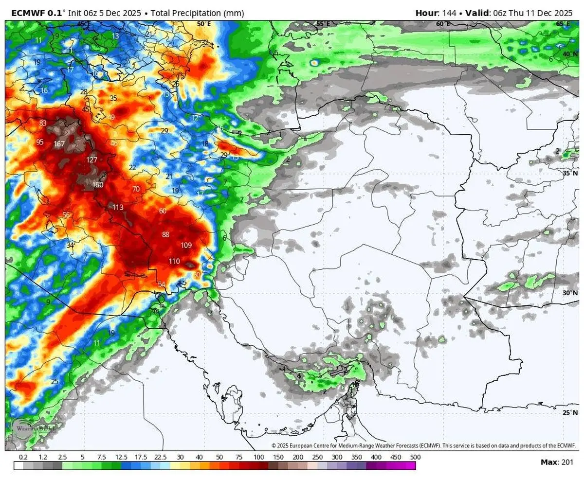 طوفان تگرگ و برف در راه است! از فردا کشور غرق در سرمای کشنده می‌شود!