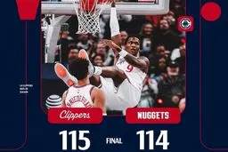 NBA: ساکرامنتو در خانه در هم کوبیده شد، کلیپرز از لب تیغ گذشت!