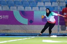 شکست تلخ محروقی در بازی‌های اسلامی: ششم شدن در پرتاب دیسک!