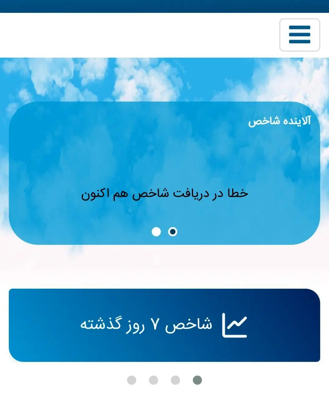 تهران غرق در دود / سامانه پایش از کار افتاد