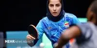 دستاورد شگفت‌انگیز دختر پینگ‌پنگ‌باز ایران: صعود به یک‌شانزدهم نهایی با غافلگیری حریفان!