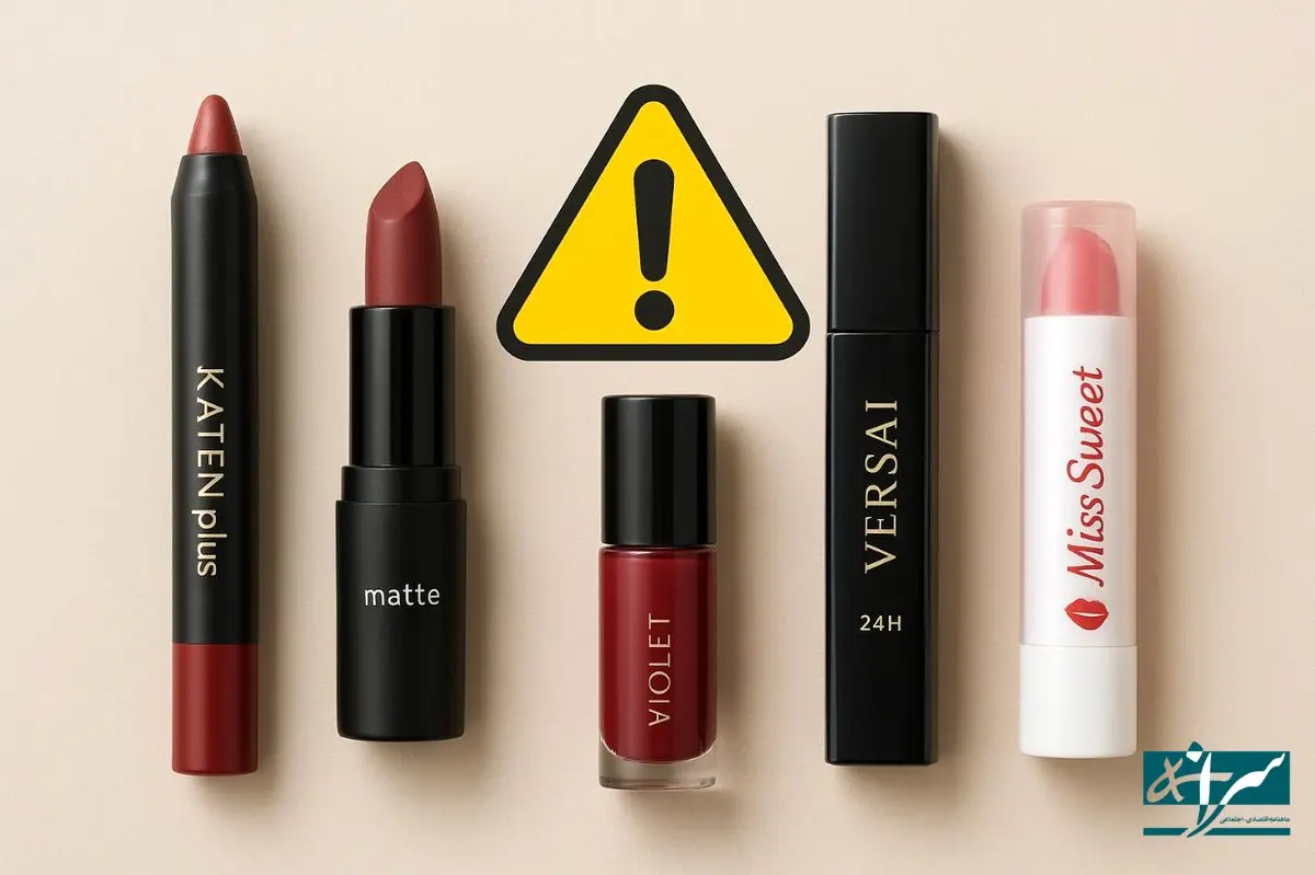 اسامی برخی محصولات آرایشی غیر مجاز