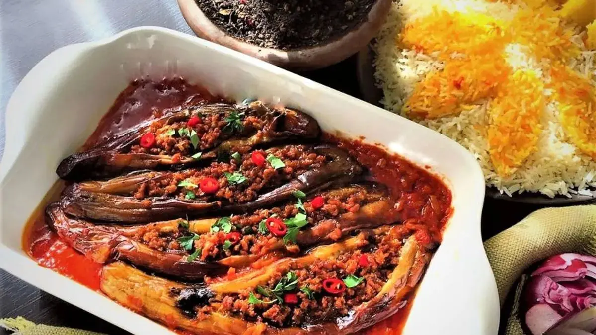 یاد بگیر چجوری بادمجان شکم‌پر درست کنی