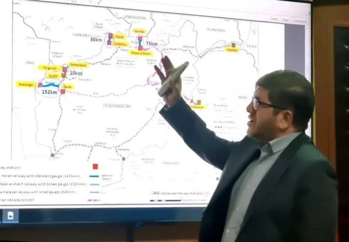 رونمایی از نقشه راه ریلی ایران و افغانستان؛ کابل چگونه در مسیر توسعه قرار می‌گیرد؟