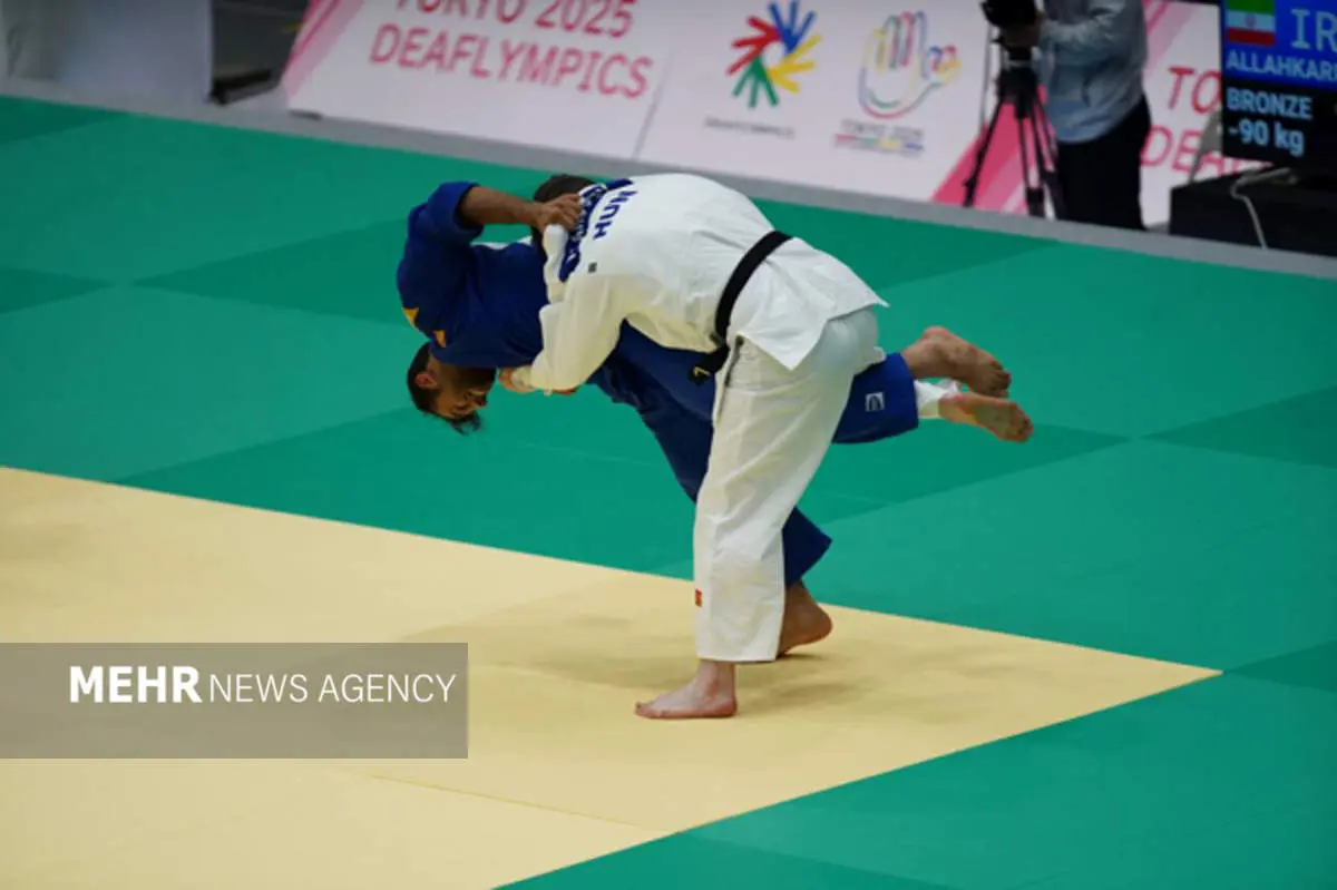 الله کریمی مدال برنز را مال خود کرد: دومین مدال برای سربلندی ایران!