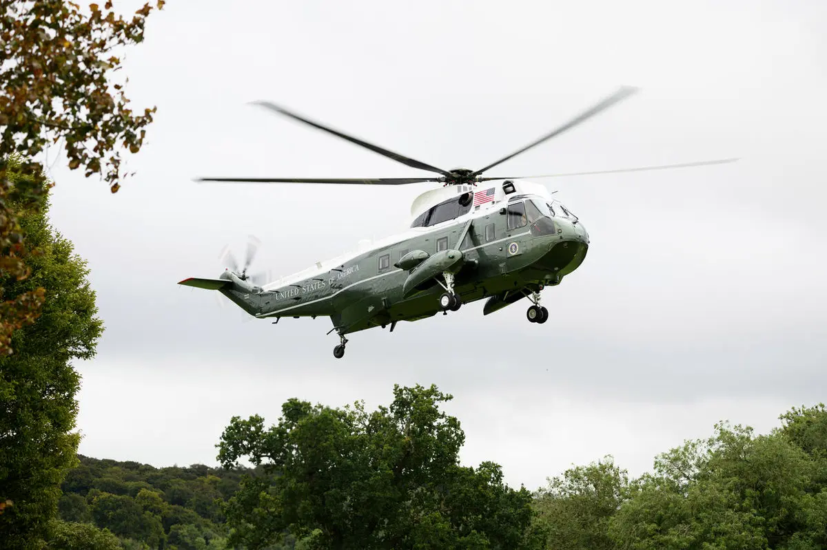 حمله به بالگرد ترامپ + جزئیات