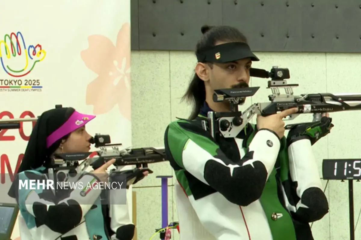 فاجعه در المپیک: تیراندازان ایران در ۱۰ متر میکس تپانچه حذف شدند!
