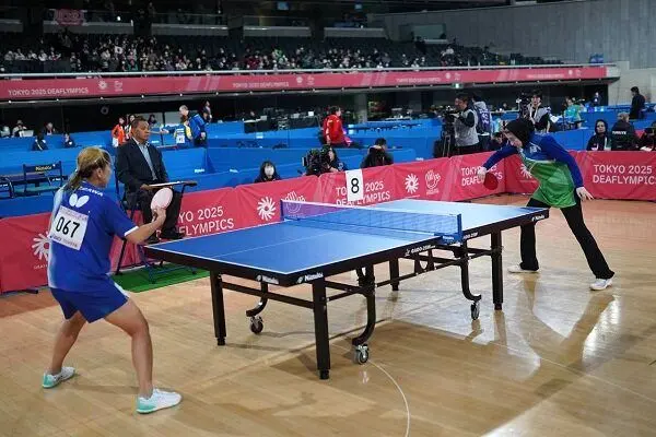 نازنین کیانی مقابل نماینده میزبان زانو زد؛ شگفتی در تنیس روی میز ایران؟