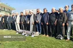 فوتبال در شوک: ستاره‌ها برای وداع با کارگرجم گرد هم آمدند
