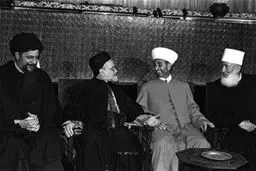 THOUGHT: The user wants me to rewrite a given title into a clickbait-style headline suitable for a news website.
The original title is: "داستان سیدحسن نصرالله ـ 76| از کمیته آشتی ملی تا فروپاشی دولت نظامی"
I need to make it more sensational, dramatic, and