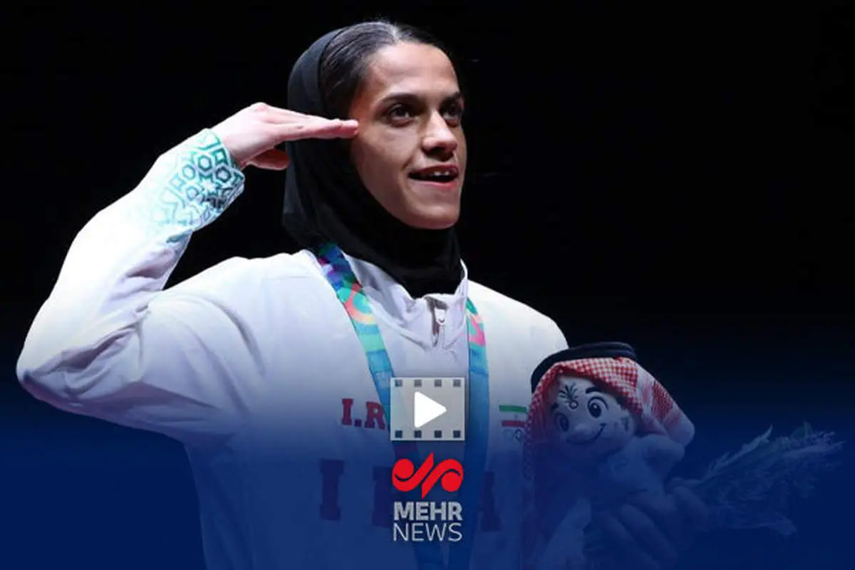 واکنش‌ها به ادای احترام نظامی سارا شفیعی: جنجال بر سر مدال طلای بانوی ایرانی