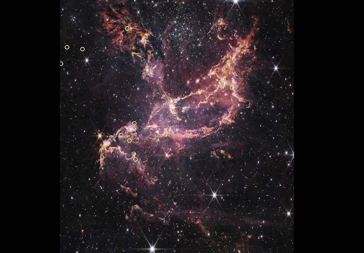 تصویری مخوف از دید تلسکوپ جیمز وب