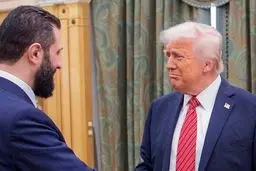 ترامپ در خفا با جولانی دیدار کرد: افشاگری تکان‌دهنده از پشت پرده!