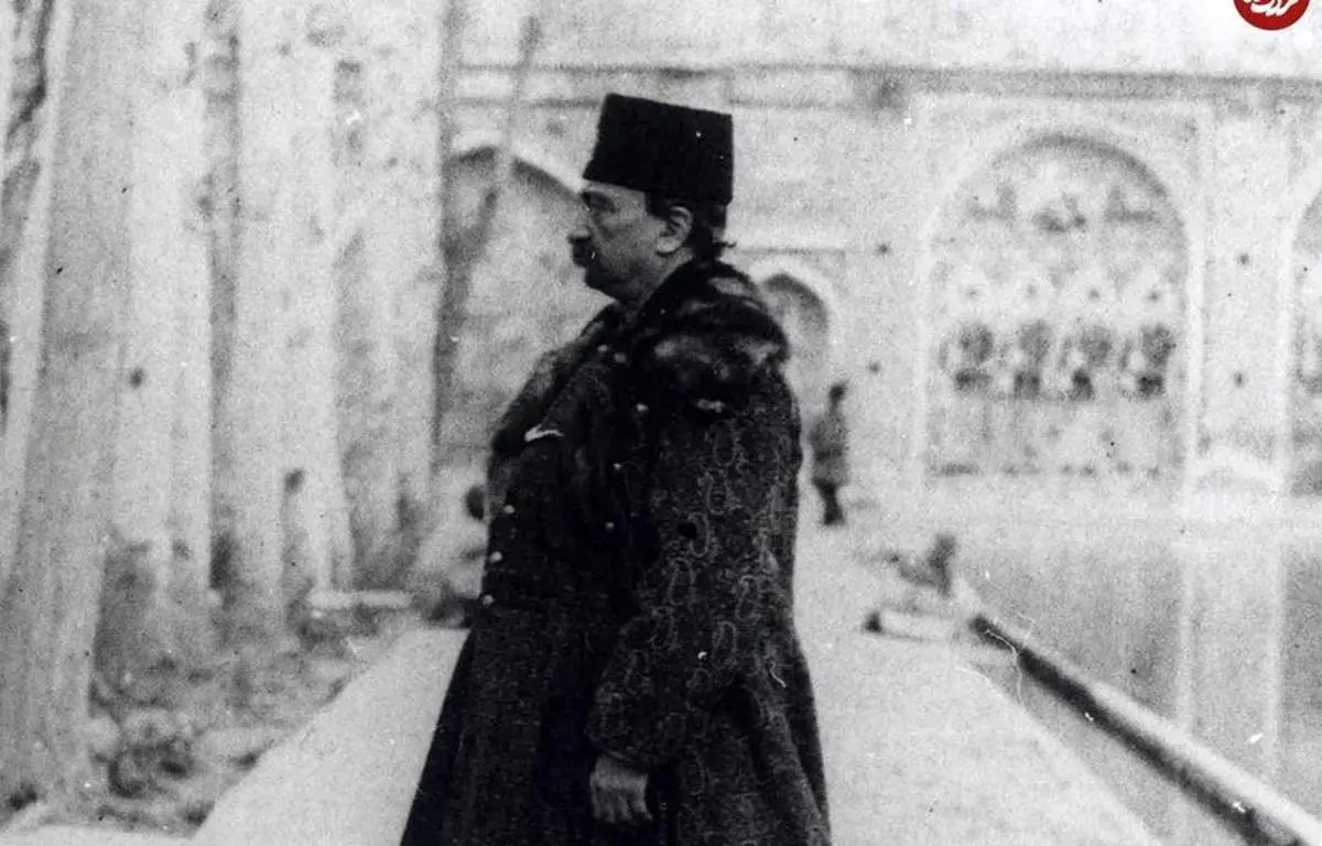 عکس متفاوت از ناصرالدین شاه با استایل خاص