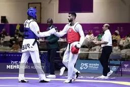 صادقیان، قهرمان المپیک را در هم کوبید و به فینال رسید!