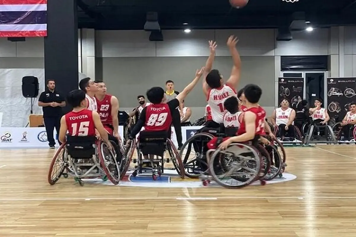 زلزله بسکتبال ایران در آسیا: یاران با ویلچر چین را له کردند