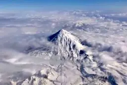 فوری/ برف سیاه در ایران بارید!