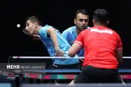 لحظه تاریخی: مدال نقره یا طلای دوبل تنیس روی میز ایران قطعی شد!