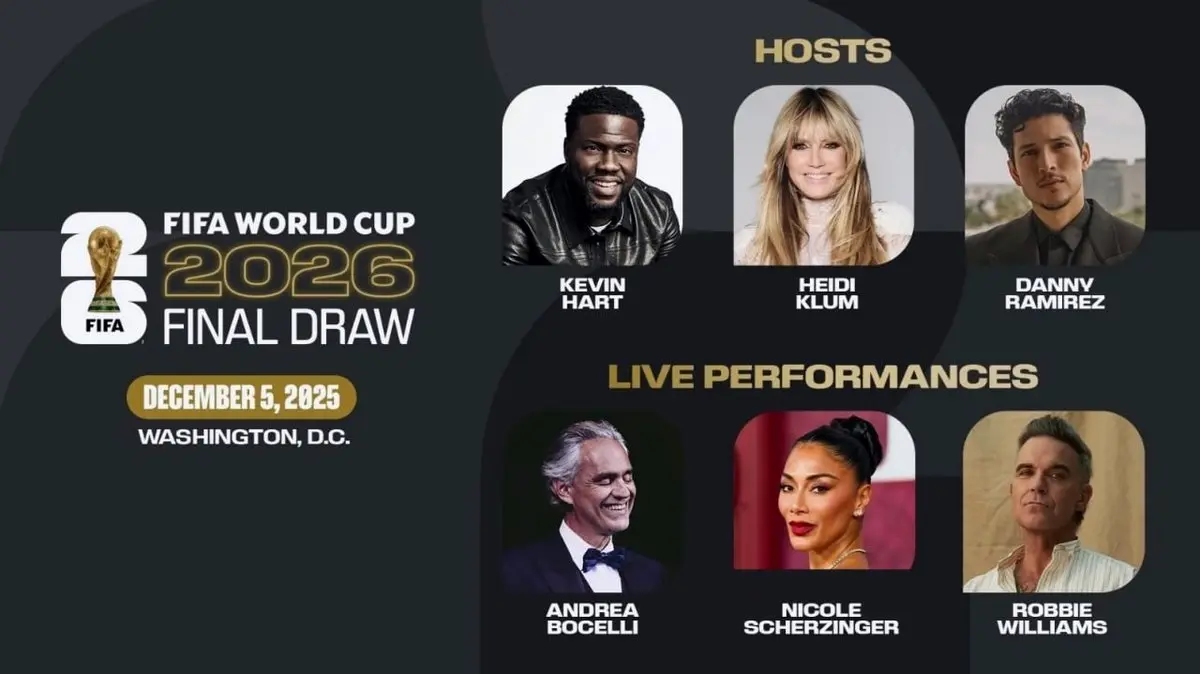 ستارگان سینما قرعه جام جهانی را می‌کشند؟ شوکه می‌شوید!