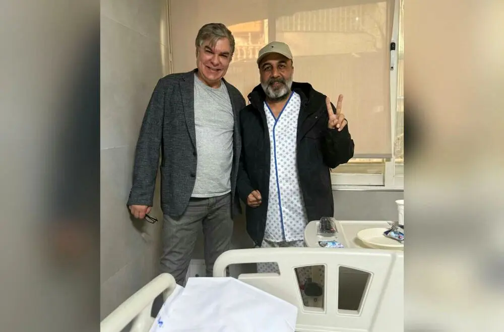 پیام رضا عطاران به تمام مردم ایران از قلب بیمارستان