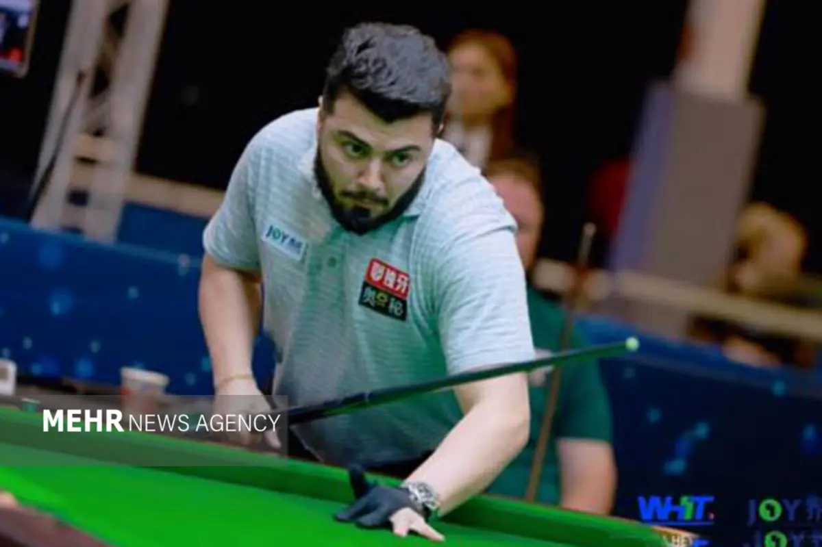 ولی‌زاده تاریخ‌ساز شد: شگفتی بیلیارد ایران در جهان با نایب‌قهرمانی باورنکردنی