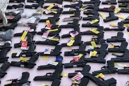 فوری: توقیف محموله عظیم تسلیحات مرگبار در مسیر افغانستان!