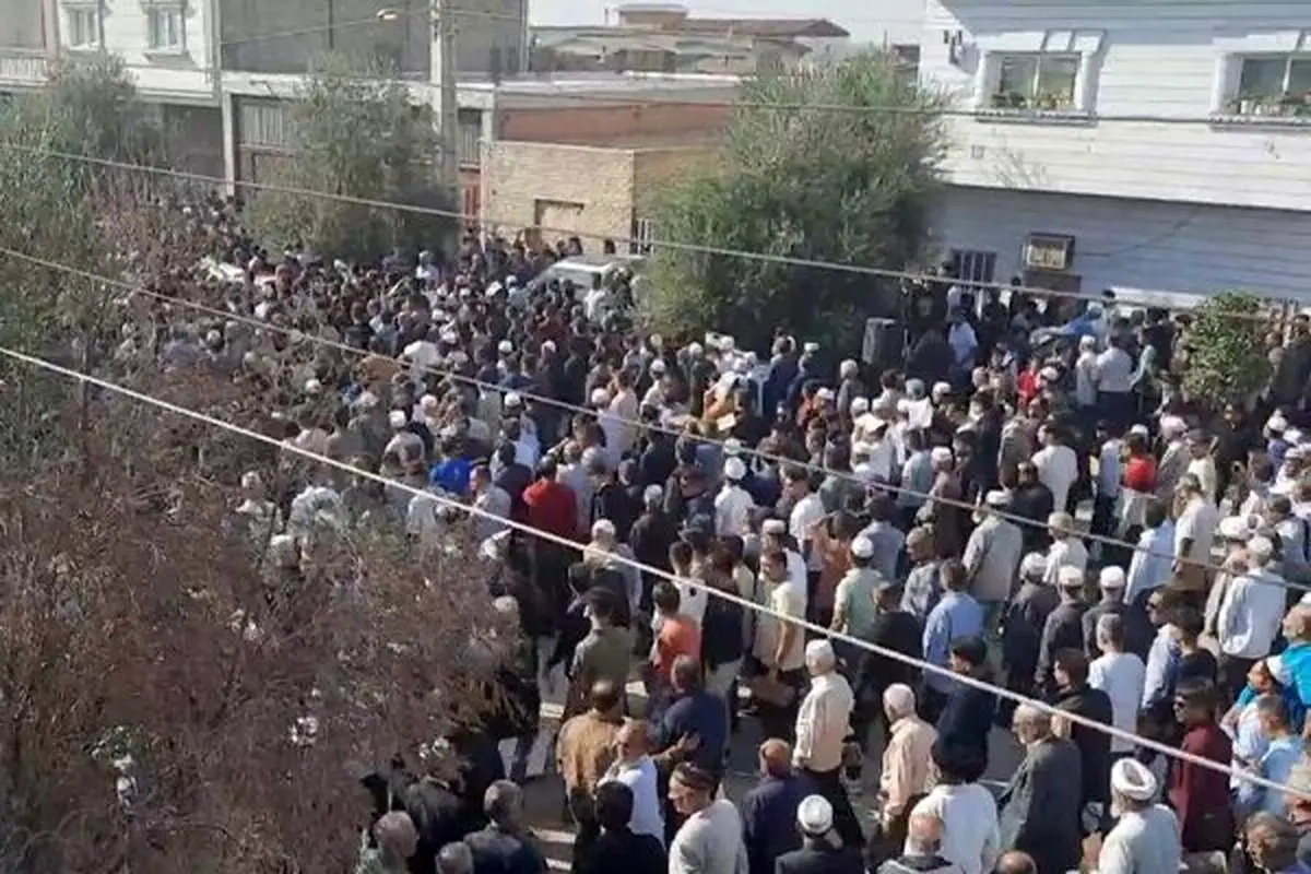 وداع باشکوه مردم گلستان با صابر کاظمی؛ بدرقه تا خانه ابدی