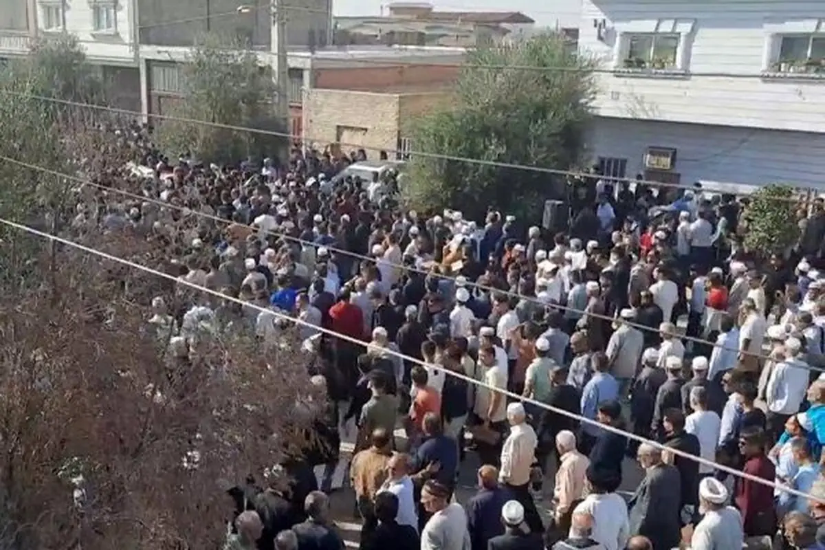 وداع باشکوه مردم گلستان با صابر کاظمی؛ بدرقه تا خانه ابدی