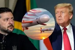 ترامپ: موشک‌های تاماهاوک به کی‌یف نمی‌دهد؛ اوکراین در شوک!