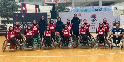 زلزله بسکتبال ایران در آسیا: یاران با ویلچر چین را له کردند