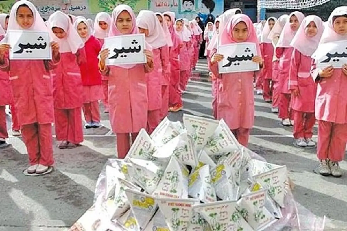 شیر رایگان در مدارس: سود یا زیان؟ افشاگری تکان‌دهنده!