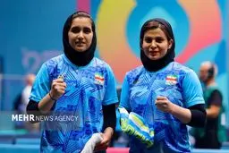 صعود شگفت‌انگیز بانوان تنیس روی میز ایران به نیمه نهایی! مدال برنز قطعی شد!
