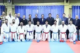 وزیر ورزش در تمرین تیم ملی کاراته؛ شهرام هروی چه نقشی ایفا کرد؟