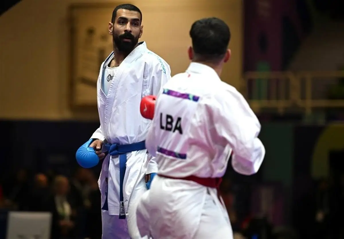 کاراته ایران در آستانه افتخاری دیگر؛ اباذری سومین فینالیست بازی‌های اسلامی شد!