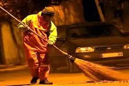 مرگ ناراحت کننده کارگر شهرداری 