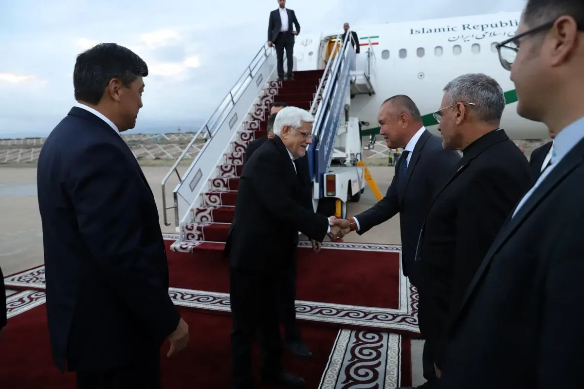 معاون اول رئیس جمهور  وارد قرقیزستان شد