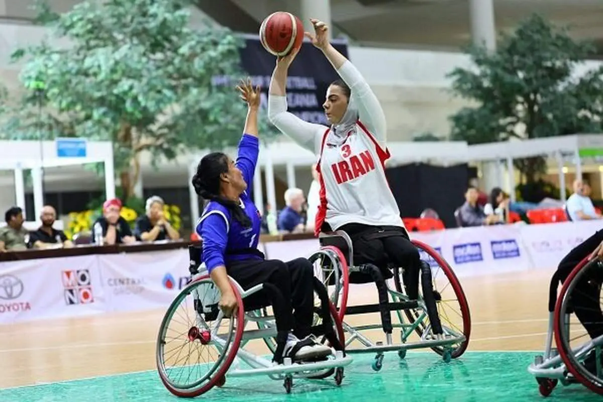 زلزله ورزشی در آسیا: بانوان ویلچری ایران، لائوس را درهم کوبیدند!