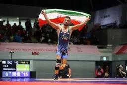 طلا با سیاهوشی در روز دهم؛ طوفان کشتی آزاد در رقابت‌های جهانی